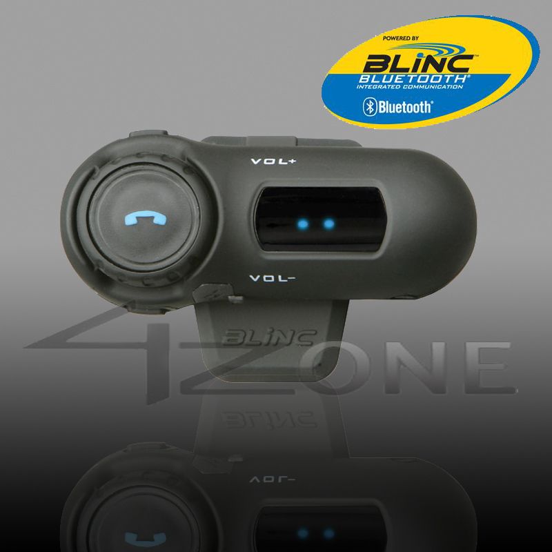 Blinc M1 Bluetooth intercome for Motorcycle Full Face Helmet dual 