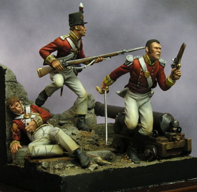 Miniaturas Beneito 54mm Storming of Badajoz 1812 MD25  