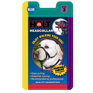 HOLT HALTI HEAD COLLAR TRAINING #2 BLK NO PULL COASTAL  