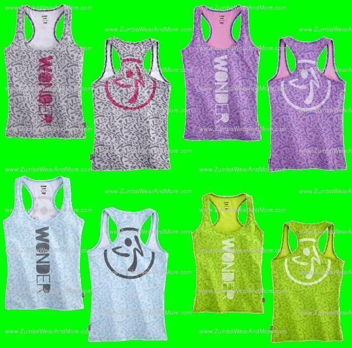 Zumba Wonder Racerback Tank   NWT ships super FAST  