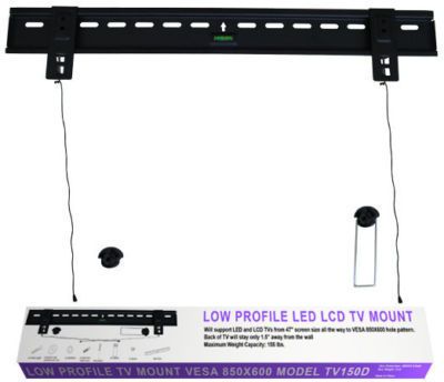BIG SCREEN LED LCD ULTRA SLIM TV WALL MOUNT 4765 Low Profile 