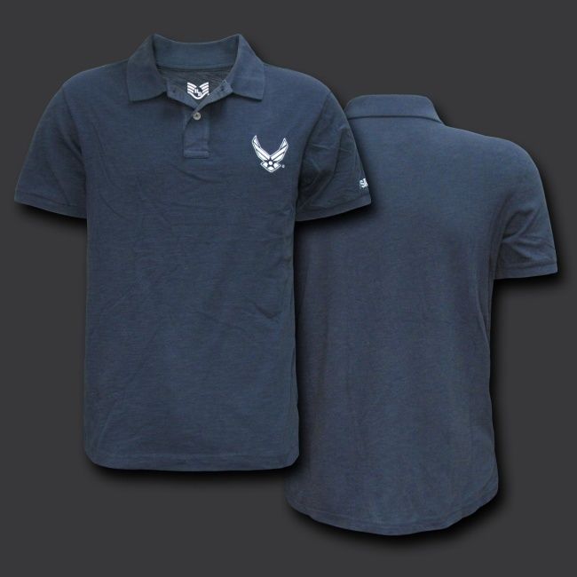 AIR FORCE WING LOGO POLO SHIRT RAPID DOMINANCE  