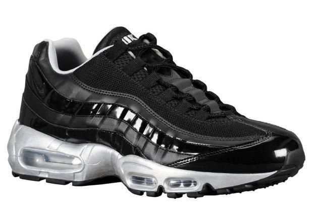 NIKE AIR MAX 95 MENS RUNNING SHOE SIZES 8 & 8.5 BLACK SILVER 1 90 180 