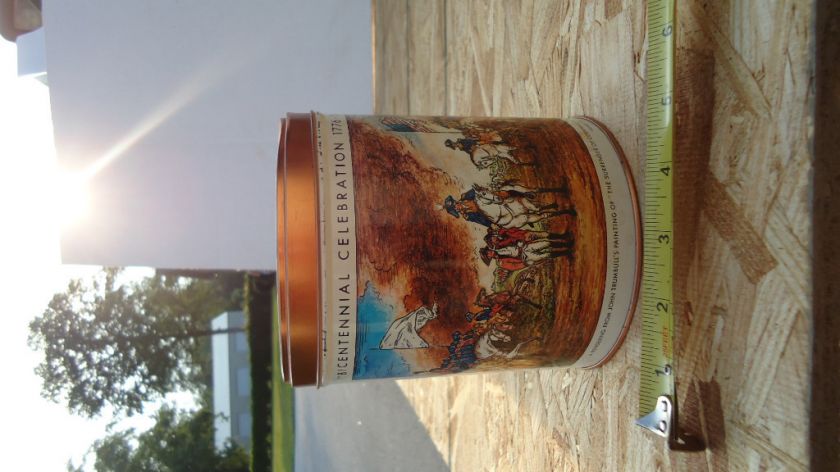 BICENTENNIAL CELEBRATION 1776 1976 TIN  