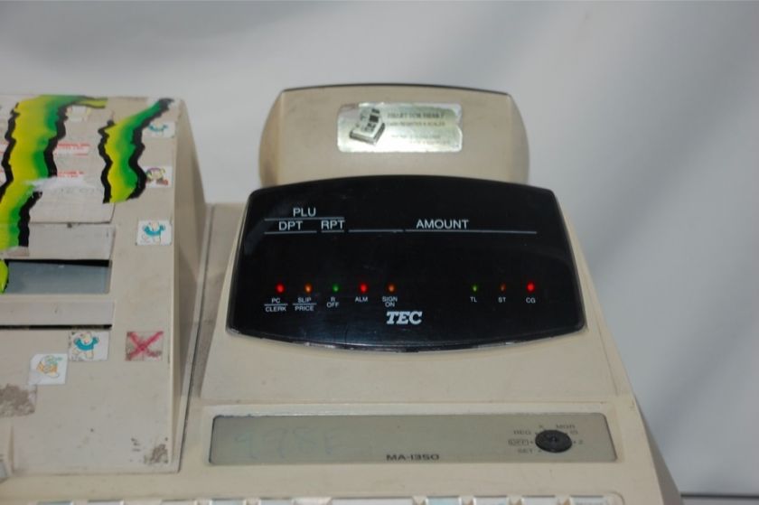 TEC MA 1350 CASH REGISTER  