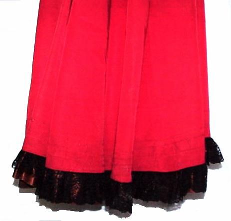 1860S CIVIL WAR WESTERN FRONTIER OLD WEST PERIOD GOWN  