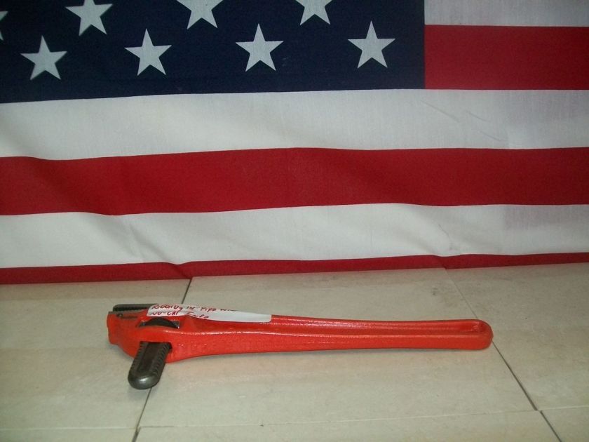 RIDGID 14 PIPE WRENCH $24.99  