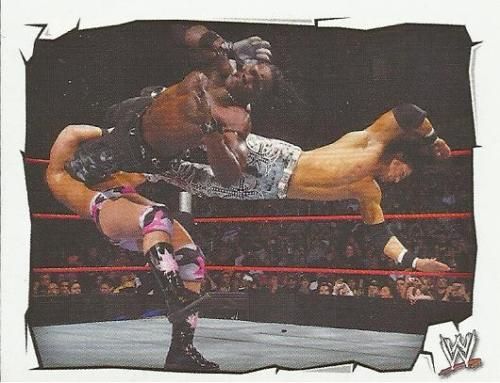 TOPPS WWE Icons  R TRUTH / JOHN MORRISON  Sticker (205)  