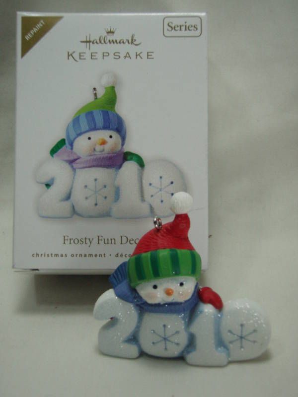 2010 Hallmark Frosty Fun Decade Repaint Colorway #1  