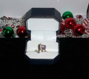 VINTAGE STERLING SILVER RING, sz 6.5, BEAUTIFUL, AMETHYST???  