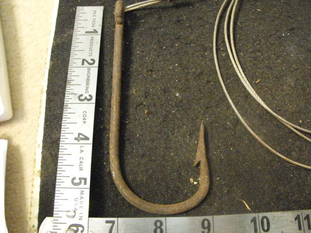 Vintage Deep Sea Commercal Long Line Hook Set, Billfish  