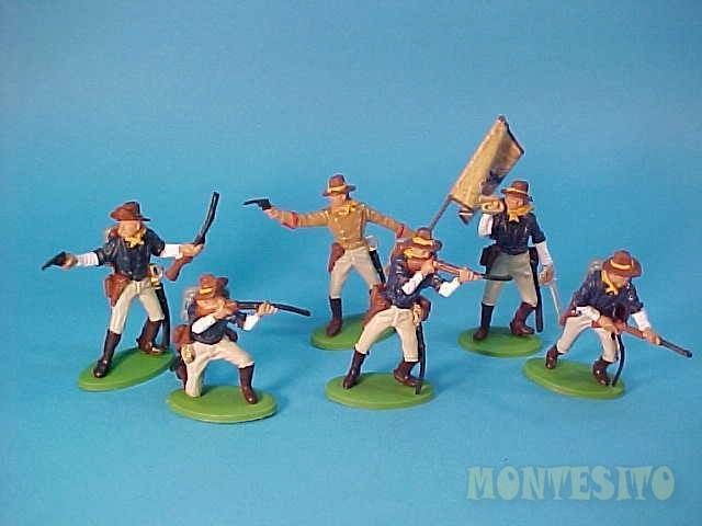 CUBA WAR * 1st US VOLUNTEER ROUGH RIDERS * BRITAINS DSG  