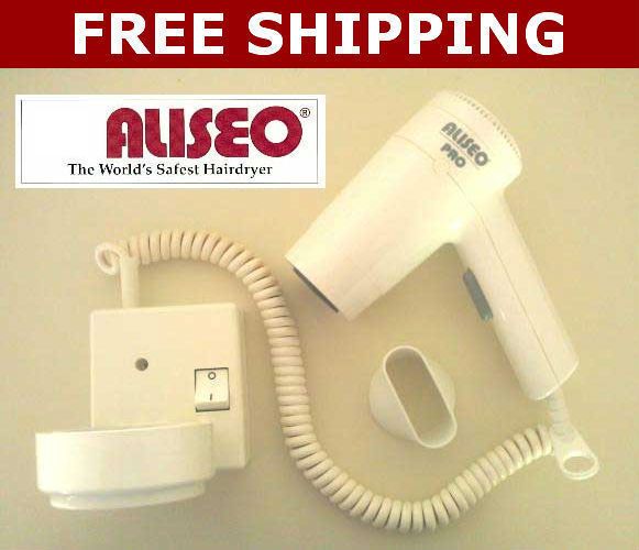   PRO WALL MOUNT MOUNTED HOTEL STYLE HAIR DRYER NIB   DIRECT WIRE  
