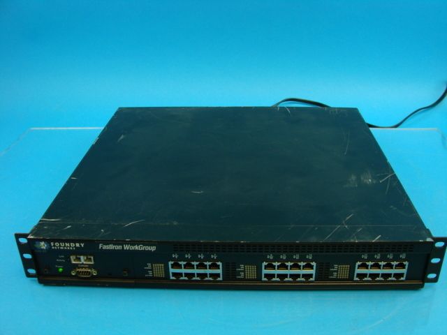   1G FastIron Workgroup Rackmount Managed Ethernet Switch 24 Port  