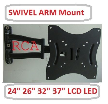 New Swivel Tilt Wall Mount RCA 26 32 LED LCD TV 1095  