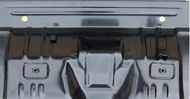 AMD   66 70 Mopar B Body Under Rear Seat Floor Pan   NEW  