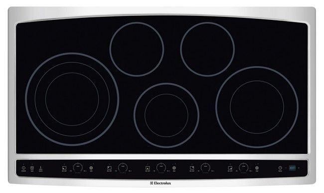   Dent Electrolux Stainless Steel Electric 36 Cooktop EW36EC55GS  