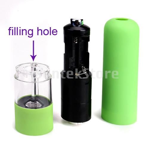 Electric Pepper Spice Salt Mill Grinder Muller Green Nw  