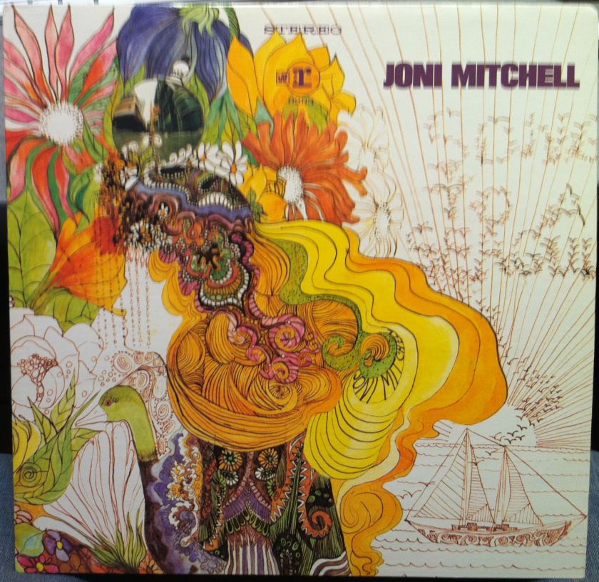 JONI MITCHELL s/t LP 1968 mint  vinyl RS 6293  