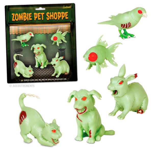 Zombie Pet Shoppe   New Animal Zombie Figure Playset  