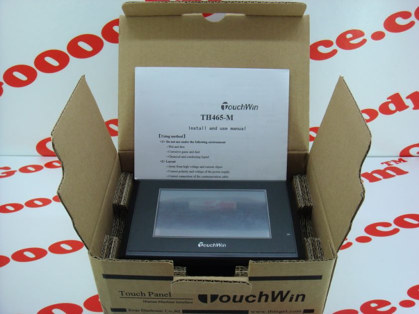 NIB HMI TH465 MT 4.3in Touch Screen RS232/422/485 Com Port USB X 2 