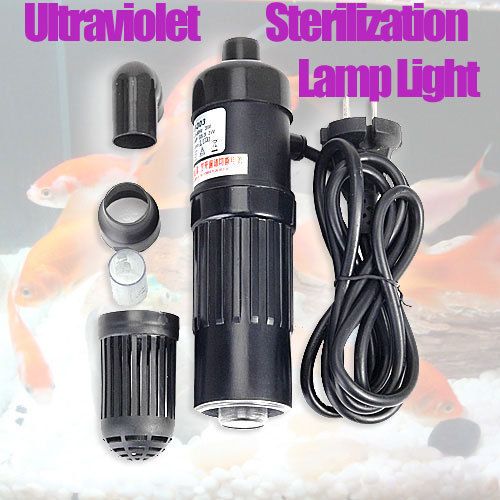 Aquarium Fish Tank UV C Ultraviolet Sterilization Light  