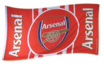 Arsenal FC Official 5 x 3 Body Flag  