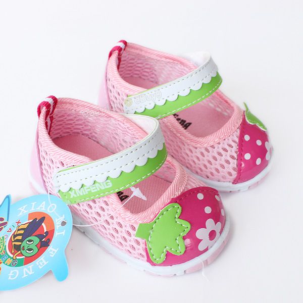 White Baby feet decorated Toddler Barefoot ring Sandals Shoes Flower 