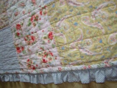 COUNTRY LANE GORGEOUS GRANDMA PATCHWORK SPRING GARDEN EXQUISITE COTTON 