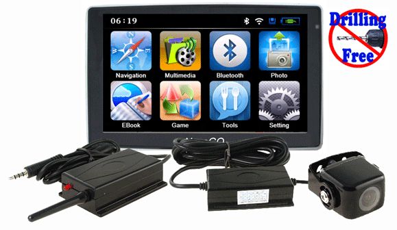   GPS Navigator w/ Wireless Backup Camera System(GO7200RV C10)  