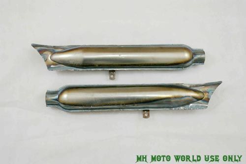 CHANGJIANG750SIDECAR   fishtail mufflers (rough) 24P M1M SV 32P M1S 