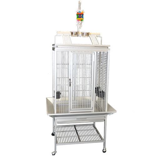 KINGS CAGES ALUMINUM PARROT CAGE ACP2522 bird SIL toy toys conure 