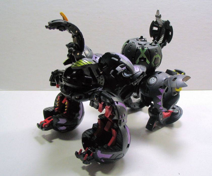 Bakugan 7 in 1 Maxus Helios Black Darkus Mono Attribute  