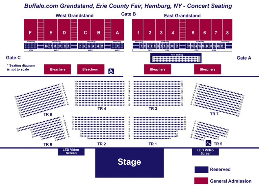 BLAKE SHELTON TICKETS HAMBURG ERIE COUNTY FAIR 8/16  