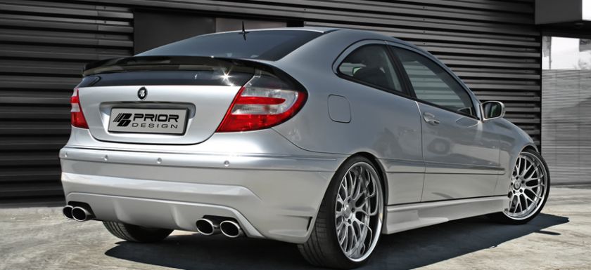 MERCEDES C CLASS COUPE W203 FULL BODY KIT C230 280 C320  