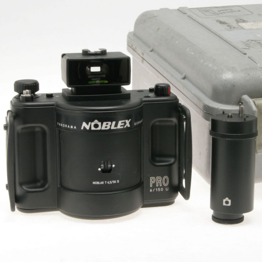 Noblex Pro 6/150U Panoramic Camera with Long Exposure Hand Grip  