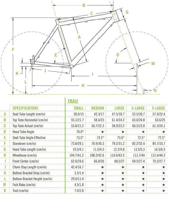 Cannondale Trail SL 3   Medium BBQ 26 wheel mountain bike  