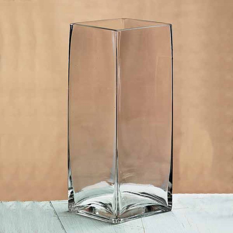 Cylinder Glass Pillar Candle Holder Vase Sleek Modern