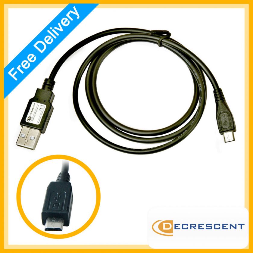 USB Charger Data Transfer Cable for BlackBerry PlayBook 16gb 32gb 64gb 