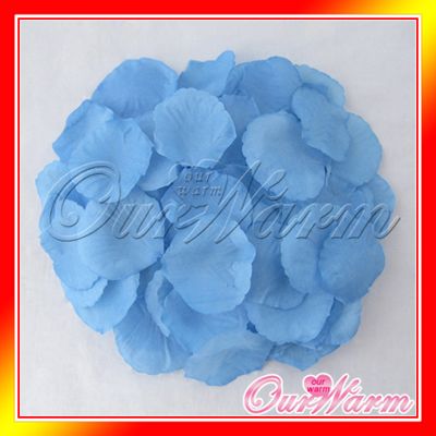 1000 Silk Rose Petals Flower Wedding Decoration Colors  