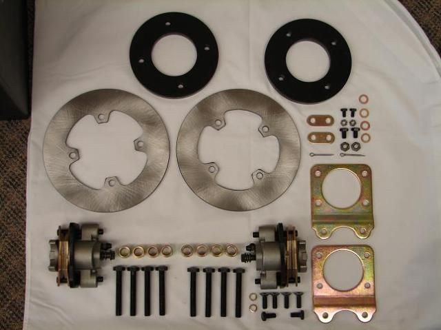 327 Honda Front Disc Brake Kit  