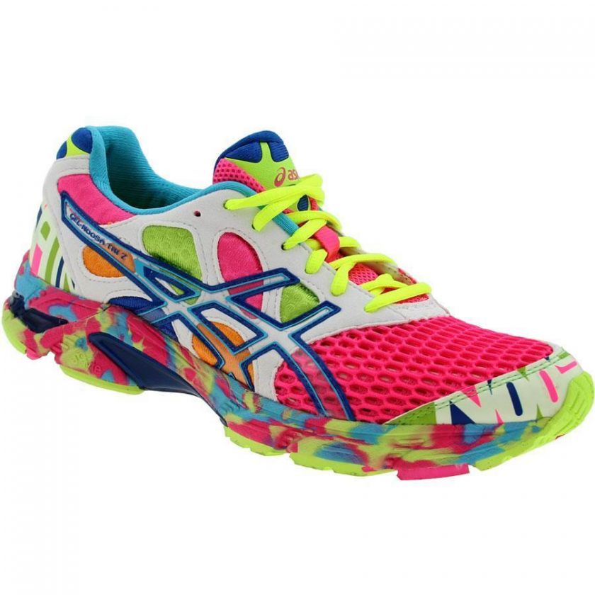 Asics Womens Gel Noosa Tri 7 neon pink coral noosa glow T264N 2056 