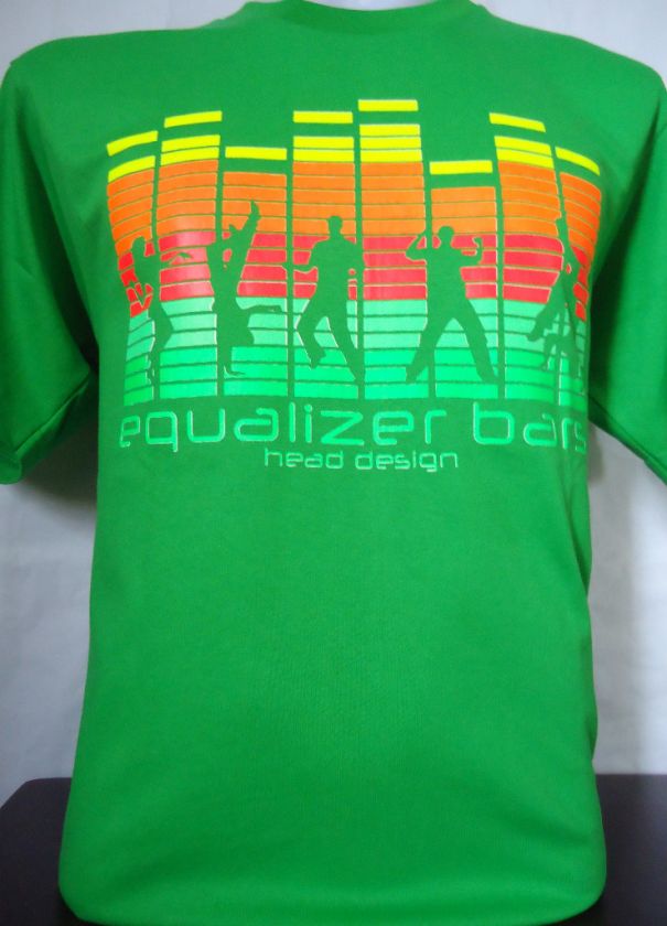 DJ Equalizer Bars Design New DJ T Shirt Sz Large  