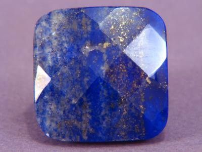 Ring Lapis Lazuli 30 35mm Facet Square SZ 5.75 #5  