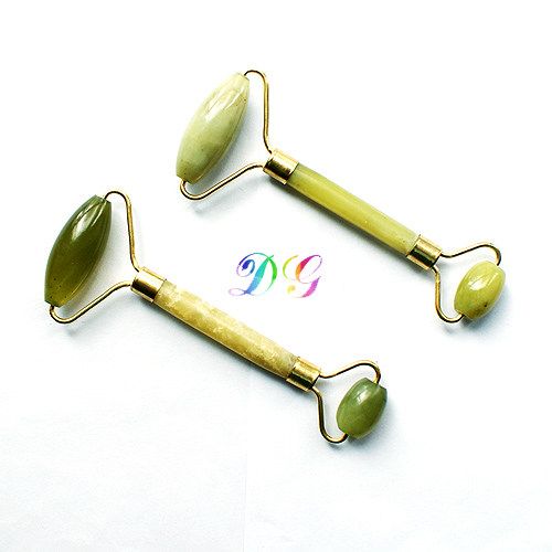 Facial Face Neck Slimming Tool Jade Roller Massager US  