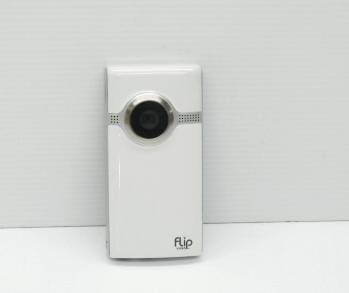 Flip Ultra HD Video Camera, White 8GB  