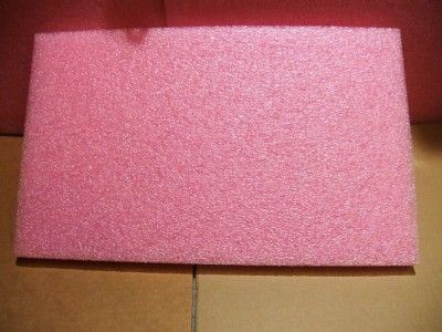   POLYETHENE ANTI STATIC FOAM PAD PACKING SHIPPING SHEET PINK 12X21