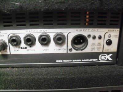 GALLIEN KRUEGER BACKLINE 210 AMP HEAD COMBO WITH BOTTOM BASS CABINET 