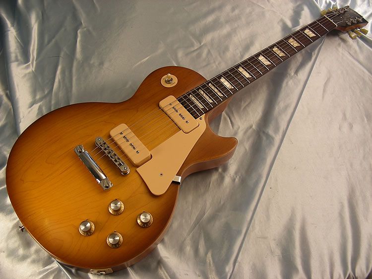 2011 Gibson Les Paul 60s Tribute P 90 USA Honey Burst Studio  