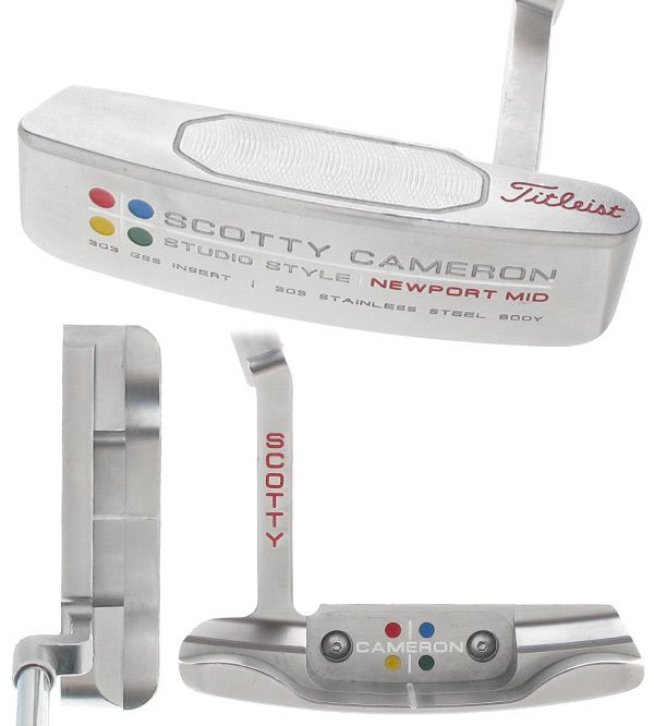 TITLEIST SCOTTY CAMERON STUDIO STYLE NEWPORT MID 42 PUTTER  